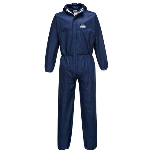 Portwest ST30 BizTex SMS Type 5/6 Suit, Navy Blue