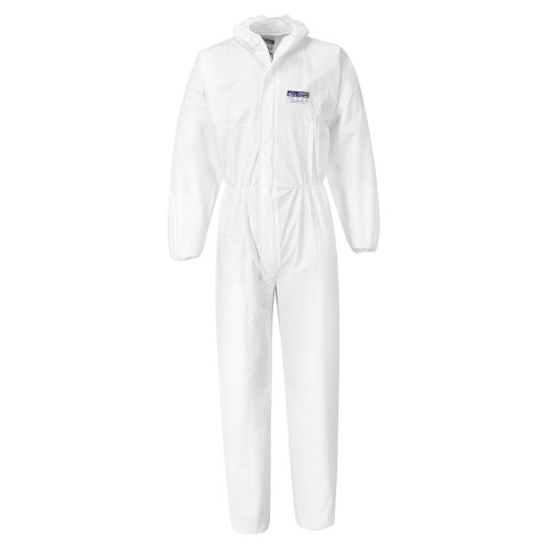 Portwest ST40 Microporous BizTex Coverall Type 5/6, White