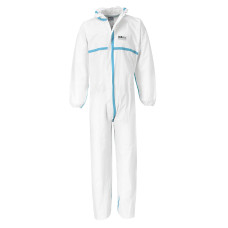 Portwest ST60 BizTex Microporous Coverall Type 4/5/6, White 50 pieces