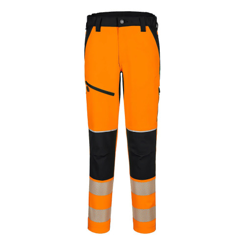 Portwest T140OBR PW3 Hi-Vis Stretch Pants
