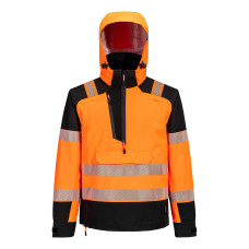 Portwest T161OBR PW3 Hi-Vis Waterproof Jacket (3L)