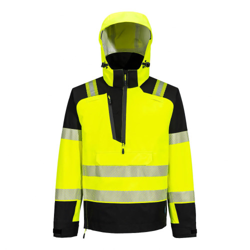 Portwest T161YBR PW3 Hi-Vis Waterproof Jacket (3L)