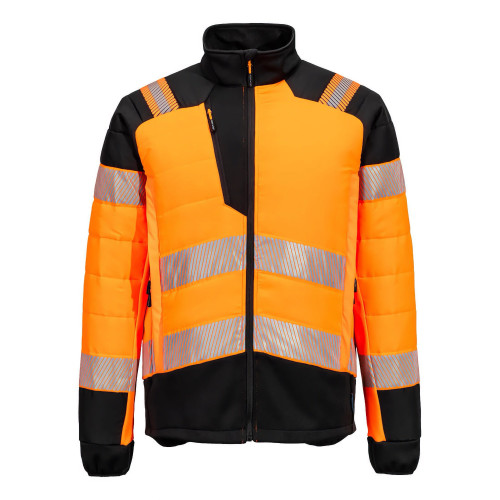 Portwest T170OBR Giacca Hybrid Baffle PW3 Hi-Vis Portwest T170OBR Giacca Hybrid Baffle PW3 Hi-Vis