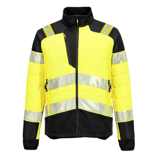 Portwest T170YBR Hybrid Baffle PW3 Hi-Vis Jacket Portwest T170YBR Hybrid Baffle PW3 Hi-Vis Jacket