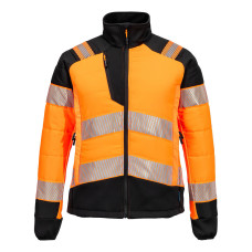Portwest T171OBR Women's Hybrid Baffle PW3 Hi-Vis Jacket