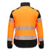 Portwest T171OBR Women's Hybrid Baffle PW3 Hi-Vis Jacket