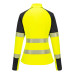 Portwest T173YBR Women's PW3 Hi-Vis 1/4 Zip Sweatshirt Portwest T173YBR Women's PW3 Hi-Vis 1/4 Zip Sweatshirt