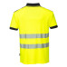 Portwest T180 PW3 Hi-Vis Short Sleeve Polo Shirt, Yellow/Black Portwest T180 PW3 Hi-Vis Short Sleeve Polo Shirt, Yellow/Black