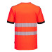 Portwest T181 PW3 Hi-Vis Short Sleeve T-Shirt, Red/Black