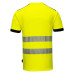 Portwest T181 PW3 Hi-Vis Short Sleeve T-Shirt, Yellow/Black