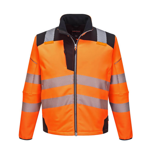 Portwest T402 PW3 Softshell Hi-Vis, Orange/Black Portwest T402 PW3 Softshell Hi-Vis, Orange/Black