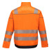 Portwest T500 PW3 Hi-Vis Work Jacket, Orange/Black