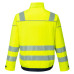 Portwest T500 PW3 Hi-Vis Work Jacket, Yellow/Navy