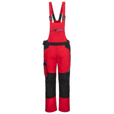 Portwest T704 WX3 Bib Shorts, Deep Red