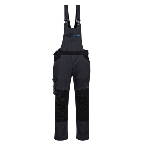 Portwest T704 WX3 Bib Shorts, Metal Grey