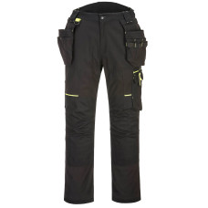 Portwest T706 Pantalone Holster Eco Stretch WX3, Nero