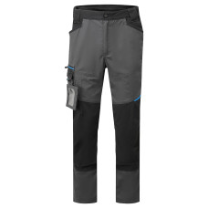 Portwest T718 Pantaloni da lavoro WX3 Slim Fit, Grigio metallo