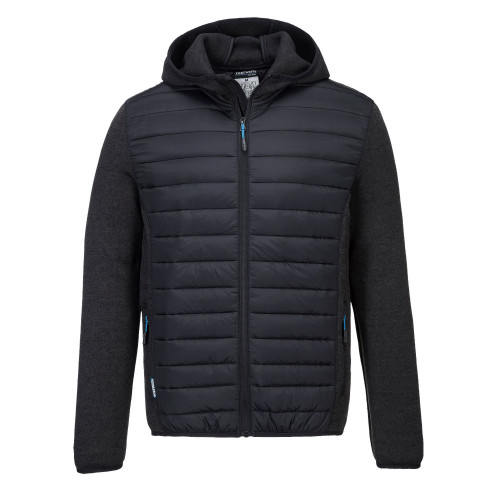 Portwest T832 KX3 Hybrid Baffle Jacket, Melange Grey