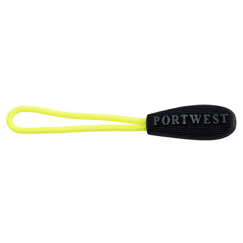 Portwest T900 Replaceable Zip Pullers, Yellow