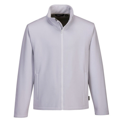 Portwest TK20 Softshell Print & Men's Promo (2L), White Portwest TK20 Softshell Print & Men's Promo (2L), White