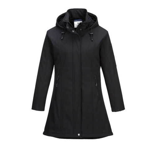 Portwest TK42 Giacca Softshell Carla da donna (3L), Nero 