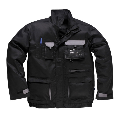 Portwest TX10 Portwest Texo Contrast Jacket, Black