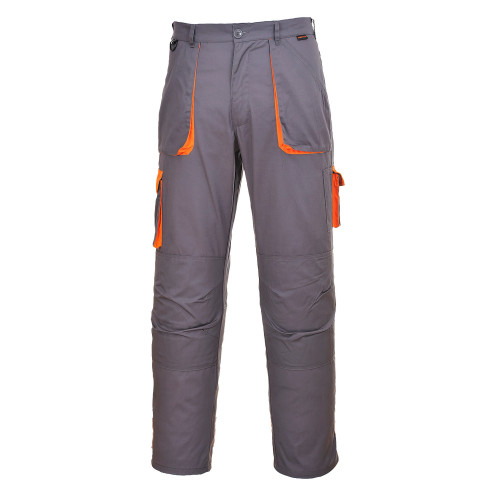 Portwest TX11 Portwest Texo Two-Tone Trousers, Grey