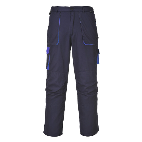 Portwest TX11 Portwest Texo Two-Tone Trousers, Navy Blue