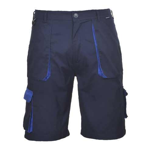 Portwest TX14 Two-Tone Bermuda Shorts Portwest Texo, Navy Blue