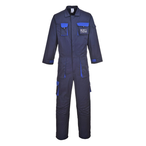 Portwest TX15 Portwest Texo Two-Tone Suit, Navy Blue