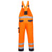 Portwest TX52 Dijon Hi-Vis Bib Shorts, Orange/Navy