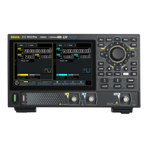 RIGOL DG912 Pro Arbitrary Waveform Generator 150MHz, 2 Channels, 1.25GSa/s, 16bits