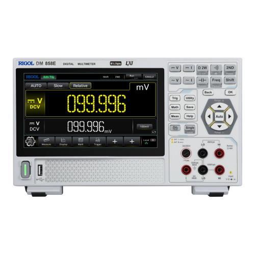 RIGOL DM858E 5.5 Digits Digital Multimeter 80rdgs/s, 0.06% Accuracy