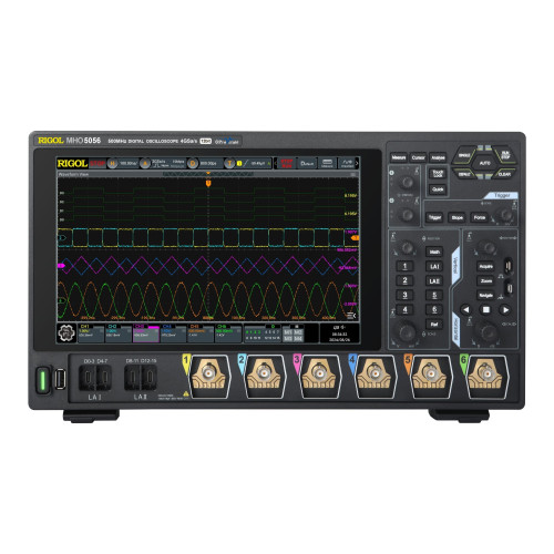 RIGOL MHO5056 12-bit Oscilloscope 500MHz, 6+16 Channels, 4GSa/s RIGOL MHO5056 12-bit Oscilloscope 500MHz, 6+16 Channels, 4GSa/s