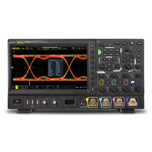 RIGOL MSO8204A Digital Oscilloscope, bandwidth 2GHz (2 ch) or 3GHz (1 ch), 10GSa/s, 500Mpts, 4+16 CH MSO