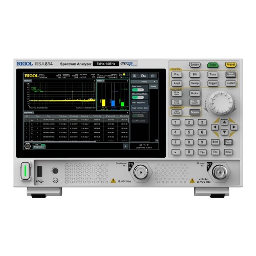 RIGOL RSA814 (14 GHz) Real-Time Spectrum Analyzer RIGOL RSA814 (14 GHz) Real-Time Spectrum Analyzer