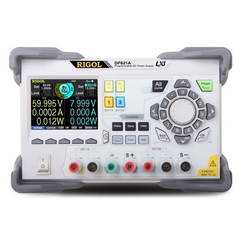 RIGOL DP821A DC Power Supply 140W, 2 outputs 60V/1A, 8V/10A