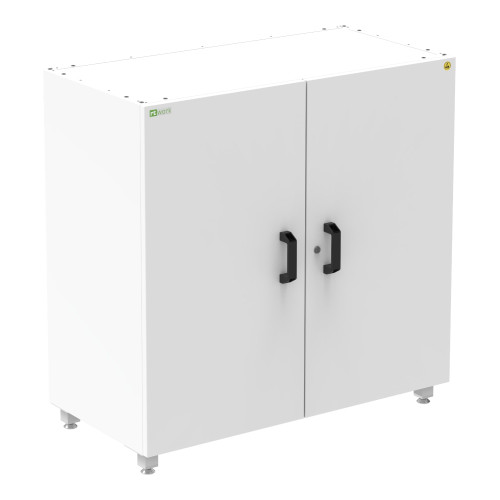 ESD cabinet 1000x1000x500 with 3 shelves ESD cabinet 1000x1000x500 with 3 shelves