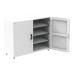 ESD cabinet 1000x1200x600 with 3 shelves 