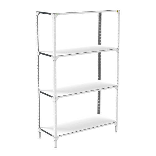 ESD bolted shelving 2000x1200x500 with 5 shelves ESD bolted shelving 2000x1200x500 with 5 shelves
