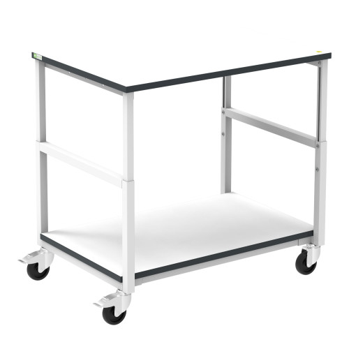 Carrello base ESD 1000x700 con 2 ripiani Carrello base ESD 1000x700 con 2 ripiani