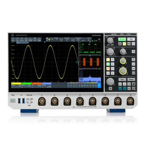 Rohde & Schwarz MXO38-1000, 12-bit Oscilloscope 1GHz, 8 Channels Rohde & Schwarz MXO38-1000, 12-bit Oscilloscope 1GHz, 8 Channels