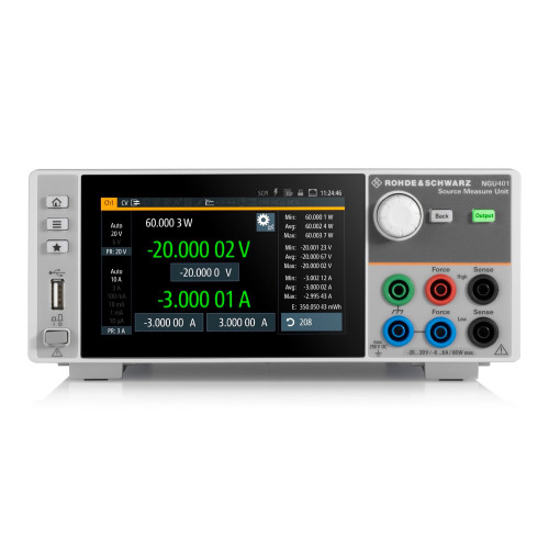 Rohde & Schwarz NGU401 Four-Quadrant Source Measure Unit (SMU), 60W