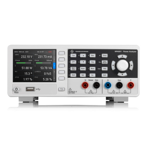 Rohde & Schwarz NPA501-G Power Analyzer, DC to 100kHz, with GPIB Interface