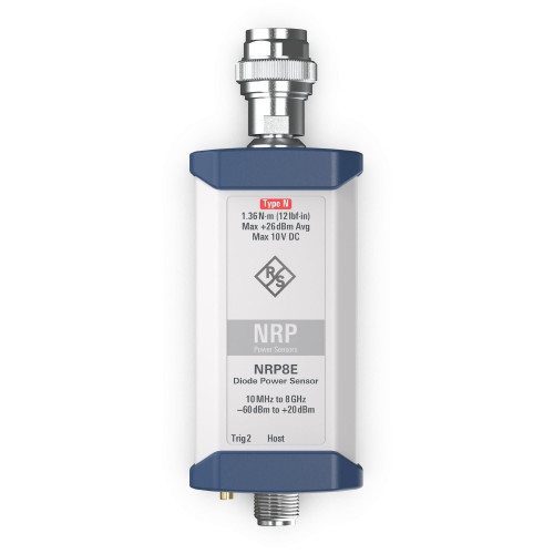 Rohde & Schwarz NRP8E Sensore di potenza a diodo 10MHz-8GHz, 1nW-100mW, N(m)