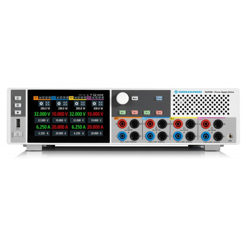 Rohde & Schwarz NGP824COMb Four channel DC power supply with I/O trigger