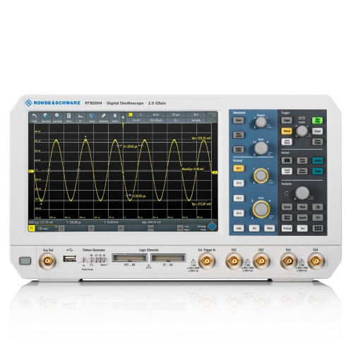 Rohde & Schwarz RTB2004EDU Oscilloscope 70MHz, 4 channels, includes RTB-PK1 Rohde & Schwarz RTB2004EDU Oscilloscope 70MHz, 4 channels, includes RTB-PK1