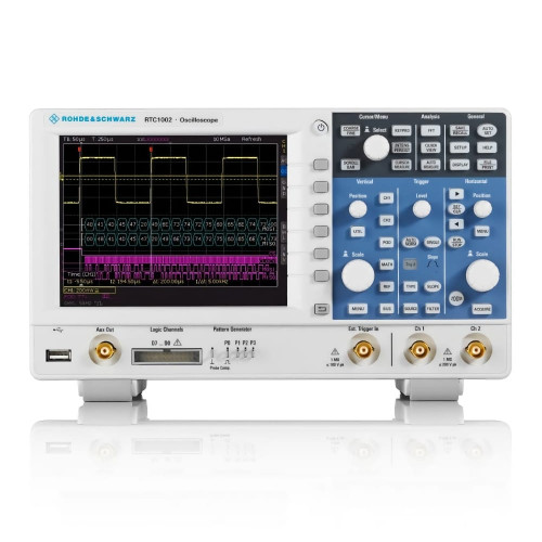 Rohde & Schwarz RTC1002EDU Oscilloscope 50MHz, 2 channels, includes RTC-PK1 Rohde & Schwarz RTC1002EDU Oscilloscope 50MHz, 2 channels, includes RTC-PK1