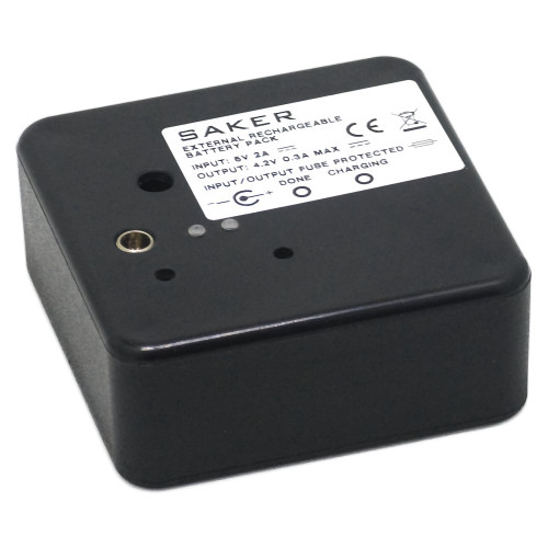 SAKER EXTBATT External Rechargeable Battery Pack with Wall Plug Charger and Adapter SAKER EXTBATT External Rechargeable Battery Pack with Wall Plug Charger and Adapter