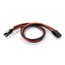 Saleae Wire Harness, 2x4 to Test Clips (Channels 0-3)